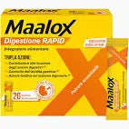 MAALOX Digestione Rapid 20 Bustine Integratore Alimentare